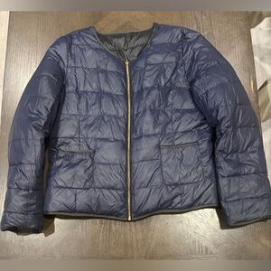 Calvin Klein Navy Puffer Jacket